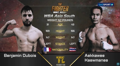 Бенжамин Дубойс - Аккави Киумани І Кәсіпқой бокс
