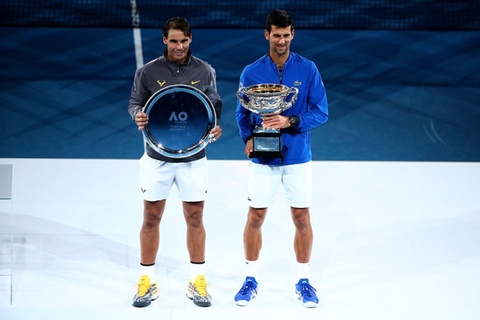 Новак Джокович выиграл у Рафаэля Надаля в финальном матче Australian Open-2019