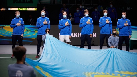 Сборная Казахстана в Кубке Дэвиса сыграет с Сербией