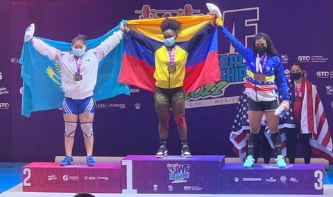 Надежда Ли - серебренная призёрка Чемпионата Мира