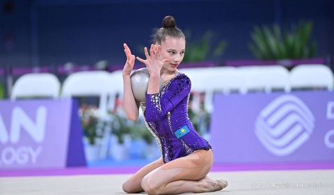 В Астане завершился чемпионат Казахстана по художественной гимнастике среди мастеров спорта