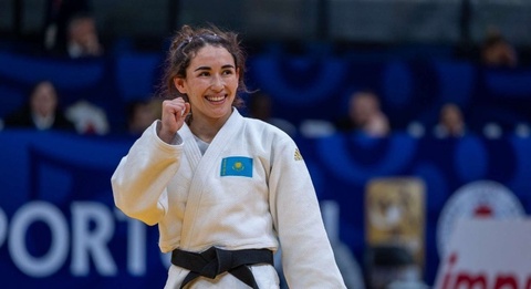 Әбиба Абужақынова завоевала бронзовую медаль на турнире Grand Slam