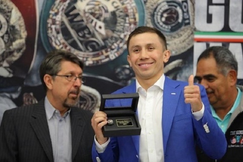 Головкин получил кольцо чемпиона за три защиты своего титула IBF