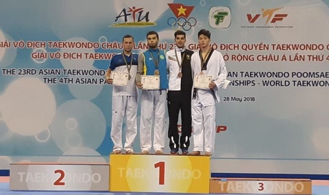Казахстанские таеквондисты успешно выступили на чемпионате Азии