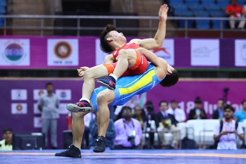КАЗАХСТАНСКИЕ БОРЦЫ ВЫИГРАЛИ 4 МЕДАЛИ НА ЧЕМПИОНАТЕ АЗИИ СРЕДИ МОЛОДЕЖИ