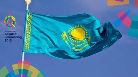 В Джакарте подняли флаг Казахстана
