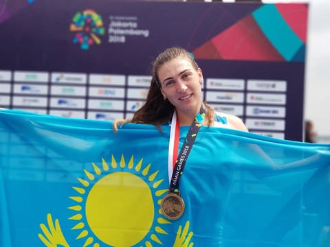 Азиада-2018. Александра Опачанова завоевала бронзовую медаль
