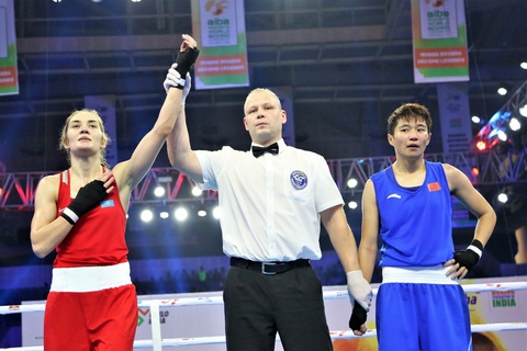 КАРИНА ИБРАГИМОВА ЗАВОЕВАЛА БРОНЗОВУЮ МЕДАЛЬ НА ЧЕМПИОНАТЕ МИРА ПО БОКСУ