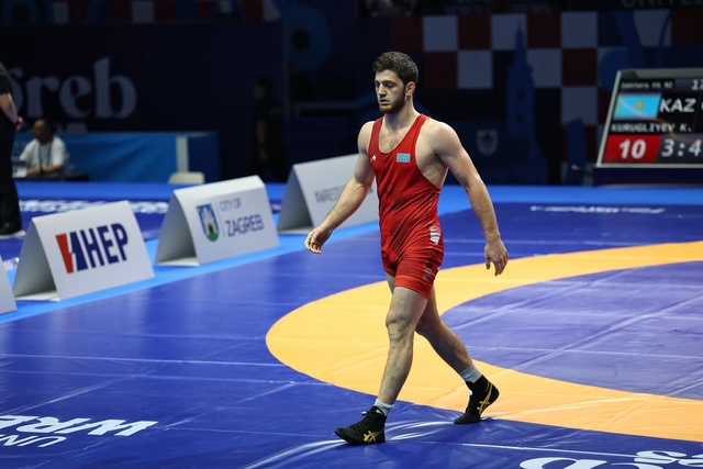 Камил Куруглиев – Аманулла Гаджимагомедов І Вольная борьба І Чемпионат мира І 92 кг І 1/4