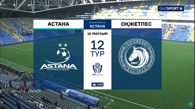 Обзор І Астана - Оқжетпес І КПЛ І XII тур