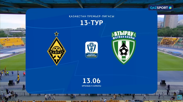 Шолу | Қайрат - Атырау | ҚПЛ XІIІ тур