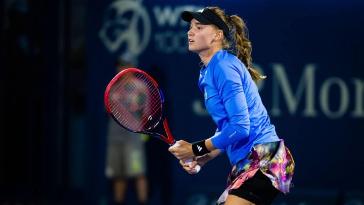 Елена Рыбакина в третьем круге турнира серии Masters